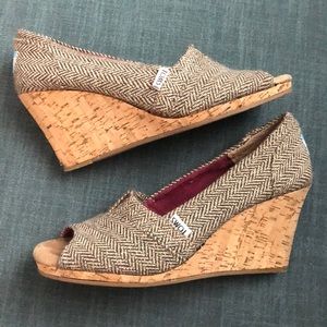 TOMS Classic Wedge Sandals